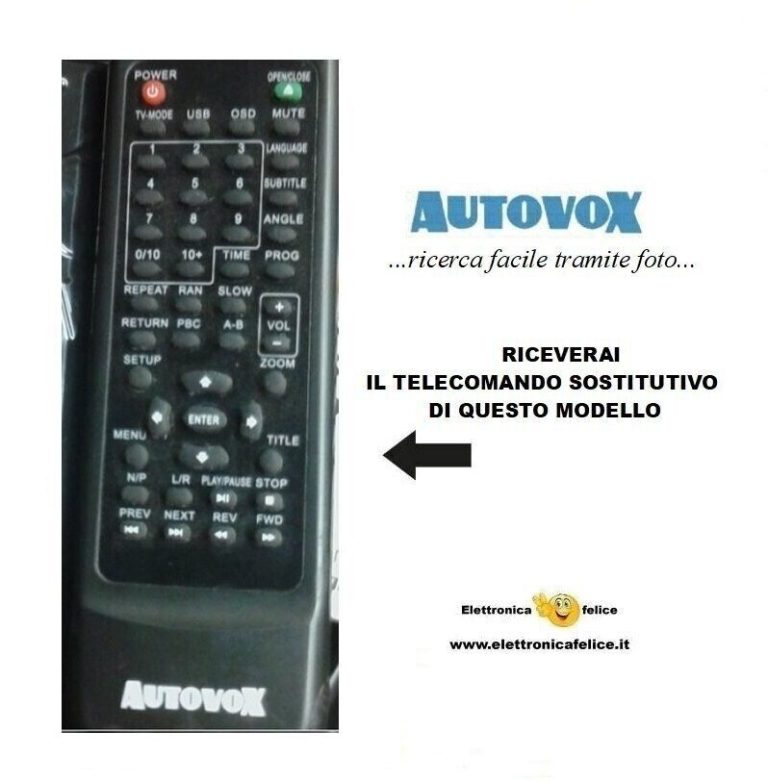 Telecomando AUTOVOX