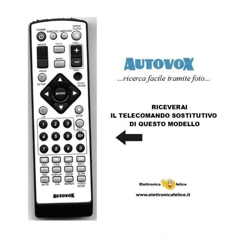 Telecomando AUTOVOX